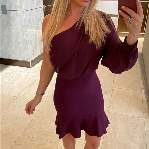 Bebe one sleeve beautiful purple - Picture 5 of 5